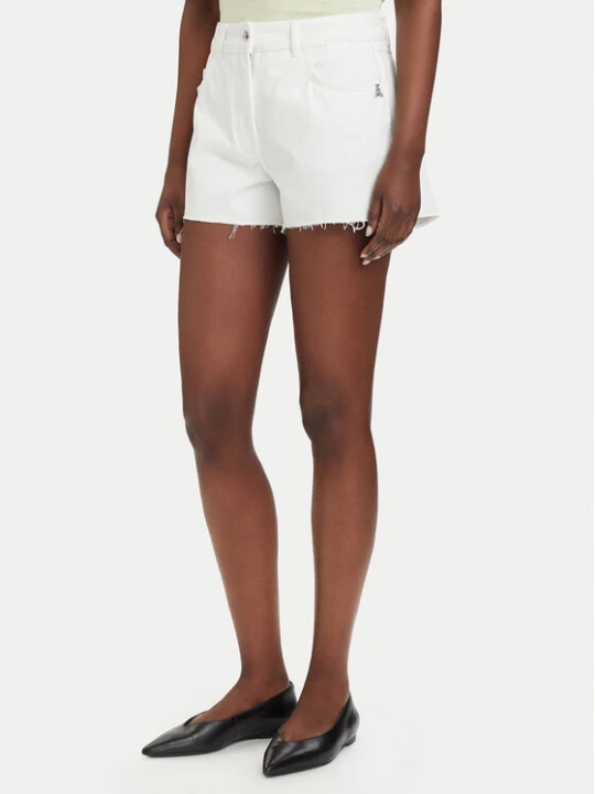 Foto del prodotto Patrizia Pepe Pantaloncini di jeans 2P1744 / D107-W146 Bianco Regular Fit