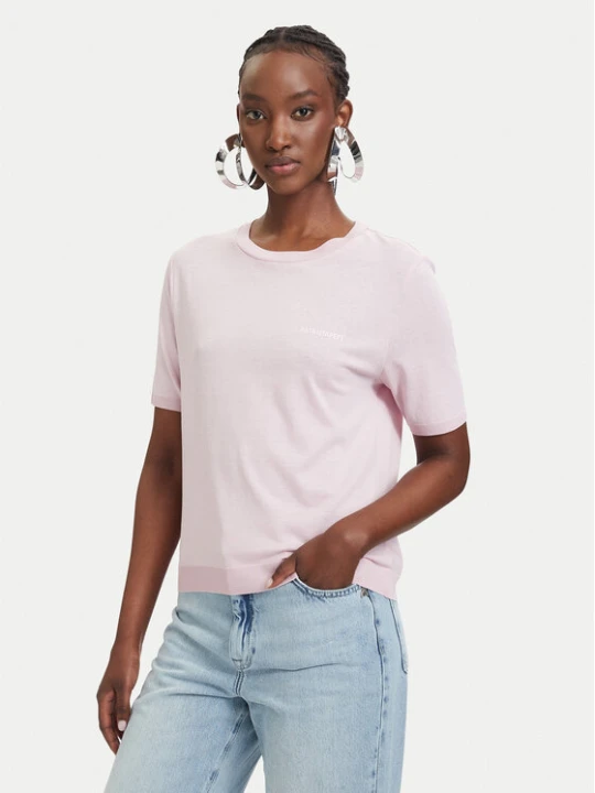 Foto del prodotto Patrizia Pepe T-shirt 2M4542 / J419-M564 Rosa chiaro Regular Fit