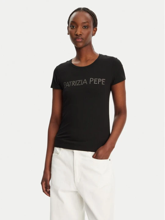 Foto del prodotto Patrizia Pepe T-shirt CM1419 / J013-K103 Nero Regular Fit