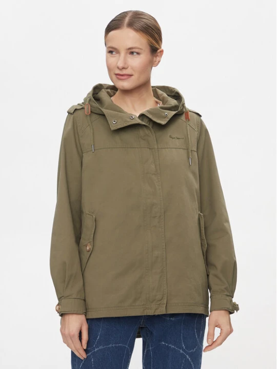 Foto del prodotto Pepe Jeans Parka Sally PL402319 Verde Regular Fit