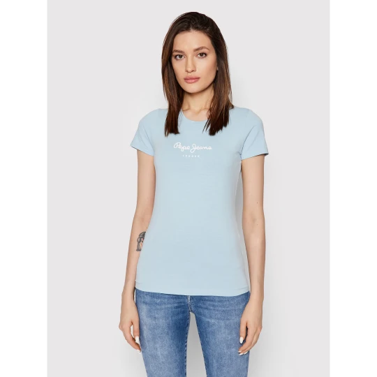 Foto del prodotto Pepe Jeans T-shirt New Virgina PL505202 Blu Slim Fit