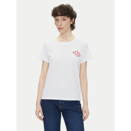 Foto del prodotto Pepe Jeans T-shirt Rosey PL506070 Bianco Regular Fit