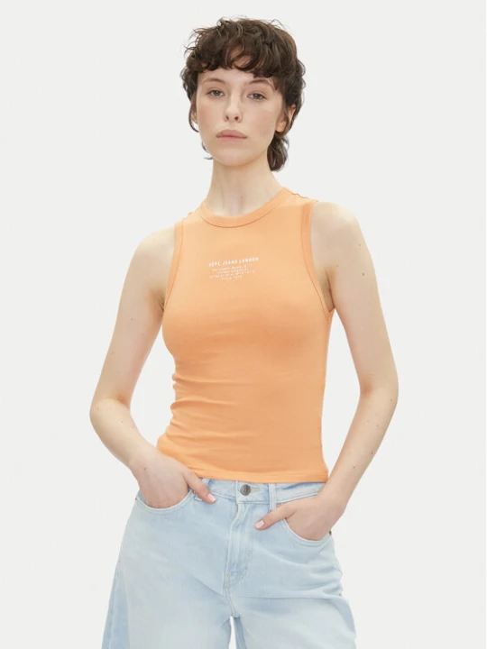 Foto del prodotto Pepe Jeans Top Viv PL506032 Arancione Slim Fit