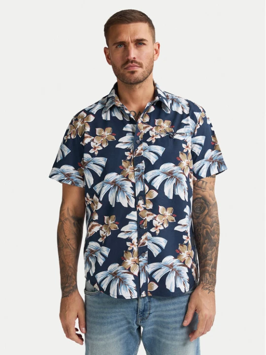 Foto del prodotto Petrol Industries Camicia M-1050-SIS418 Blu scuro Regular Fit