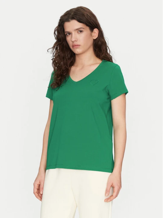 Foto del prodotto Pieces T-shirt New Billy 17102921 Verde Regular Fit