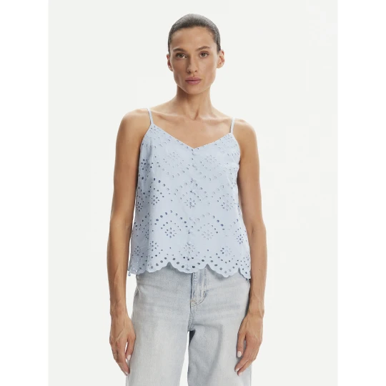 Foto del prodotto Pieces Top Vilde 17156563 Celeste Regular Fit