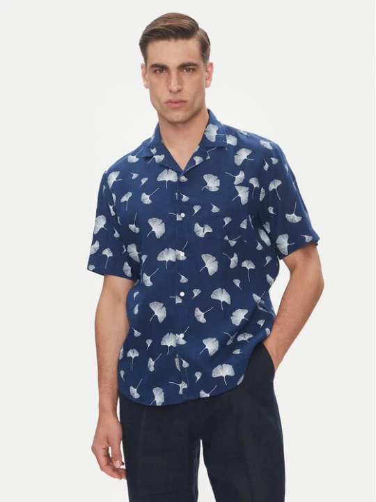 Foto del prodotto Pierre Cardin Camicia C6 45610.0486 Blu scuro Regular Fit