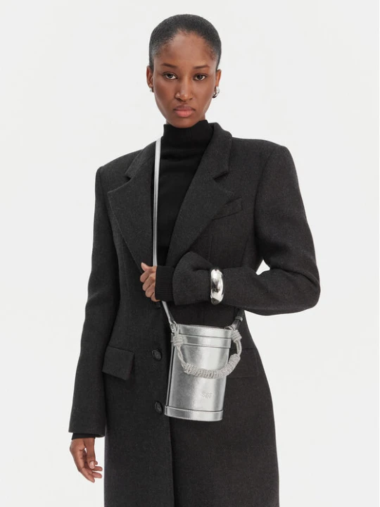 Foto del prodotto PINKO Borsetta Mini Bucket Manico 25-26 PLTT 105910 Argento