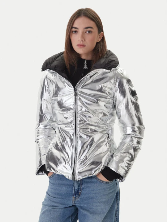 Foto del prodotto PINKO Giubbotto invernale 106019 A2ZD I17 Argento Regular Fit