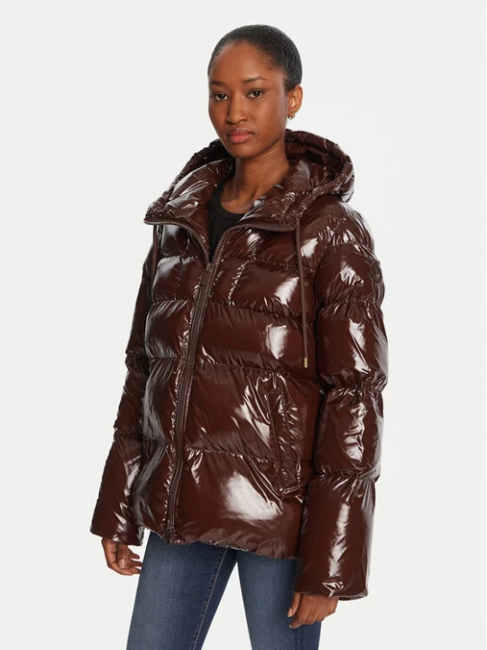 Foto del prodotto PINKO Giubbotto invernale Eleodoro 101597 A2P7 Marrone Regular Fit
