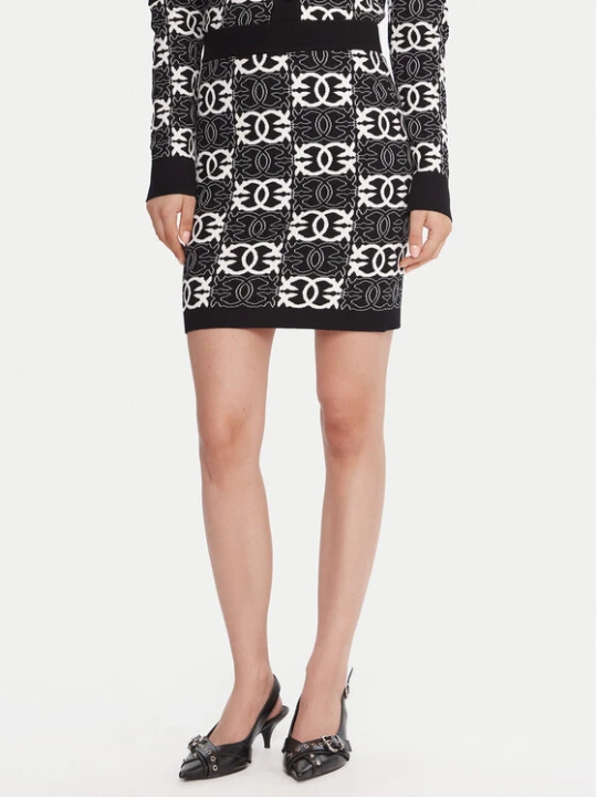 Foto del prodotto PINKO Minigonna Bang Bang 106040 A2YD Nero Slim Fit
