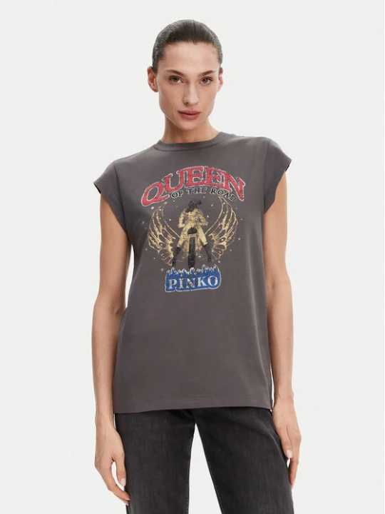 Foto del prodotto PINKO T-shirt Marrakech 104603 A2DA Grigio Regular Fit