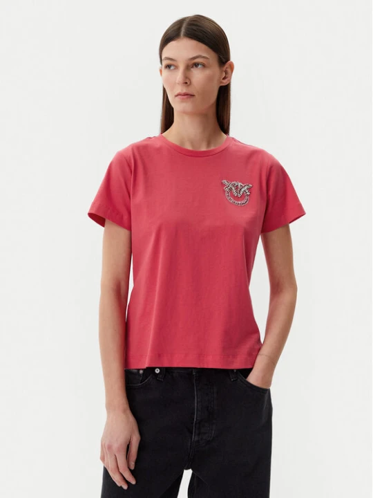 Foto del prodotto PINKO T-shirt Nambrone 103320 A2G7 Rosso Regular Fit