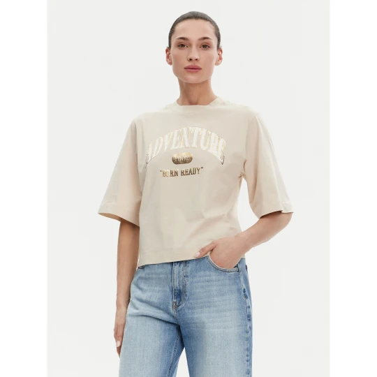 Foto del prodotto PINKO T-shirt Niamey 104604 A2CS Beige Regular Fit