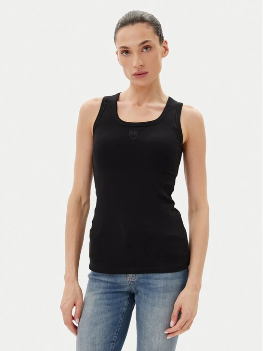 Foto del prodotto PINKO Top 100807 A2OF Nero Regular Fit