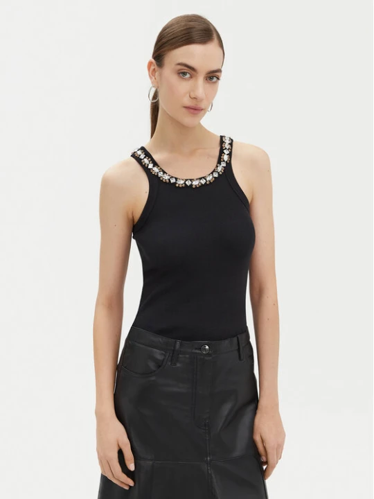 Foto del prodotto PINKO Top 105378 A2P9 Nero Regular Fit