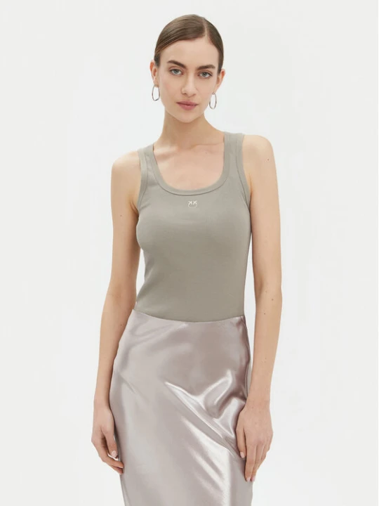 Foto del prodotto PINKO Top Calcolatore 100807 Grigio Regular Fit