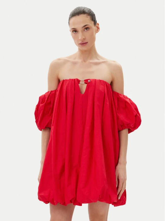 Foto del prodotto PINKO Vestito estivo 105211 A2LD Rosso Regular Fit