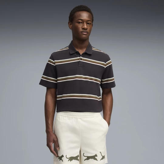 Foto del prodotto Polo da golf PUMA x GUMTREE GOLF & NATURE CLUB da uomo, Accessori, Grigio Gray