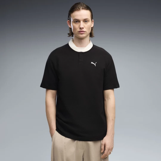 Foto del prodotto Polo PUMA Class dal taglio morbido da uomo, Abbigliamento, Nero czarny
