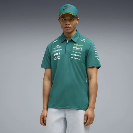 Foto del prodotto Polo PUMA x ASTON MARTIN ARAMCO F1® TEAM Replica unisex, Accessori, Verde zielony