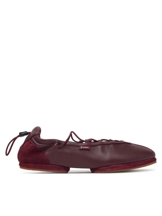 Foto del prodotto Polo Ralph Lauren Ballerine Ballerina Sneaker 804P08221003 Bordeaux