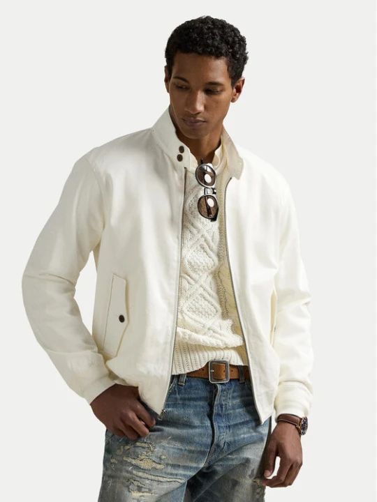 Foto del prodotto Polo Ralph Lauren Bomber 710970569002 Bianco Regular Fit