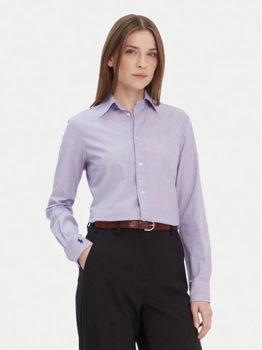 Foto del prodotto Polo Ralph Lauren Camicia 211941509003 Viola Slim Fit
