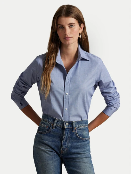 Foto del prodotto Polo Ralph Lauren Camicia 211941509004 Celeste Slim Fit
