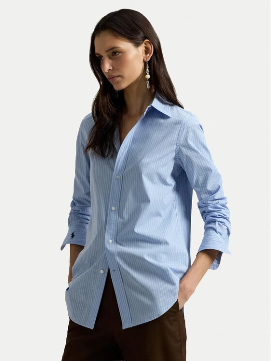 Foto del prodotto Polo Ralph Lauren Camicia 211941509500 Celeste Slim Fit