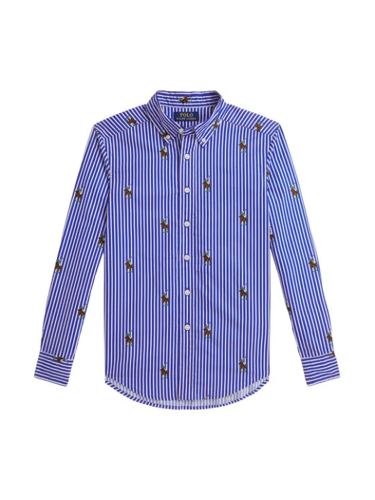 Foto del prodotto Polo Ralph Lauren Camicia 323A96287001 Blu Regular Fit