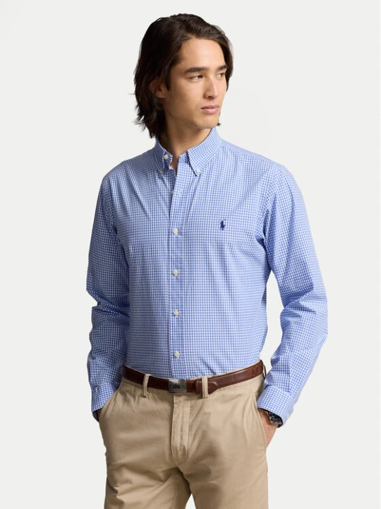 Foto del prodotto Polo Ralph Lauren Camicia 710928254004 Blu Slim Fit