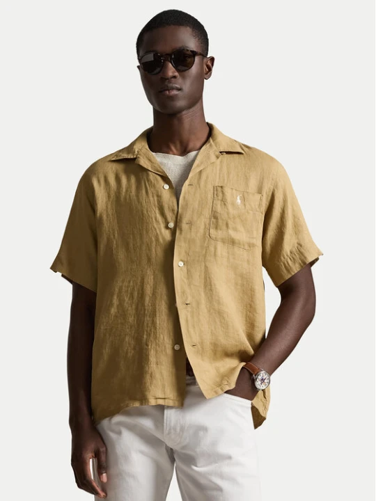 Foto del prodotto Polo Ralph Lauren Camicia 710966421502 Beige scuro Regular Fit