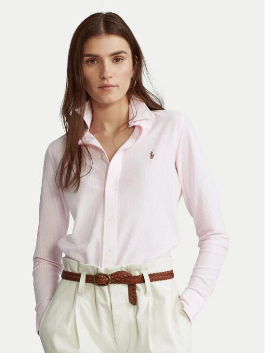 Foto del prodotto Polo Ralph Lauren Camicia Oxford 211664416 Rosa Slim Fit