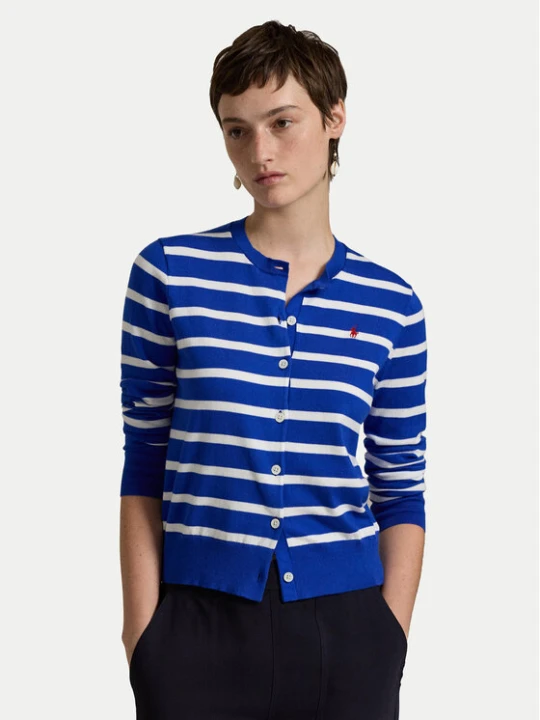 Foto del prodotto Polo Ralph Lauren Cardigan 211891885006 Blu Relaxed Fit