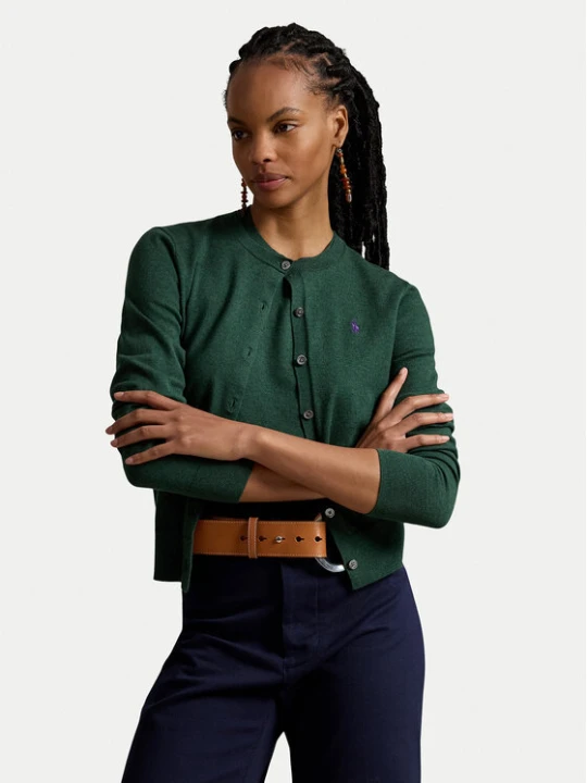 Foto del prodotto Polo Ralph Lauren Cardigan 211971871506 Verde Regular Fit