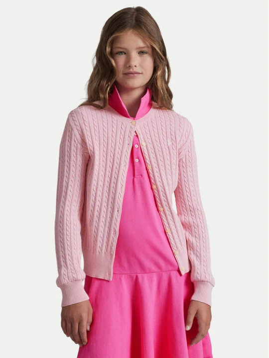 Foto del prodotto Polo Ralph Lauren Cardigan 313543047010 Rosa chiaro Regular Fit