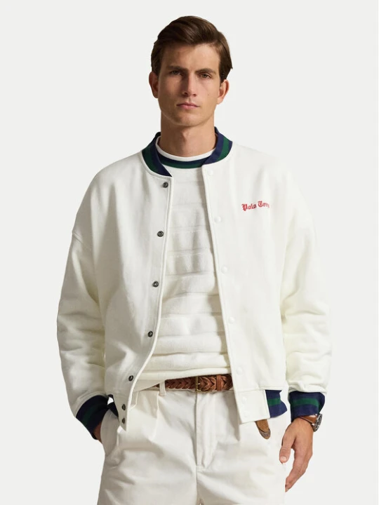 Foto del prodotto Polo Ralph Lauren Felpa 710B19233001 Bianco Relaxed Fit