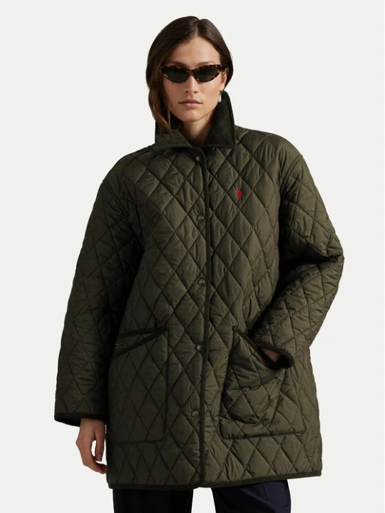Foto del prodotto Polo Ralph Lauren Giacca di transizione 211971180002 Verde scuro Oversize