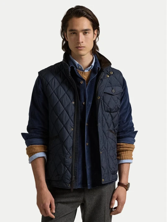 Foto del prodotto Polo Ralph Lauren Gilet 710940375001 Blu scuro Regular Fit
