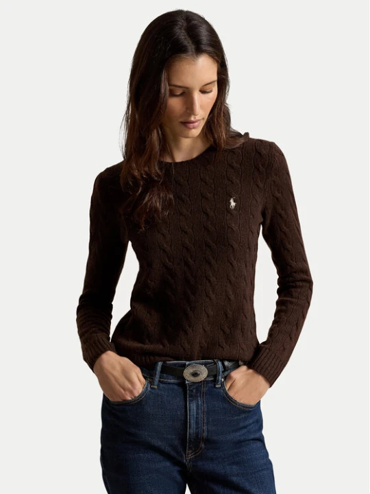 Foto del prodotto Polo Ralph Lauren Maglione 211971865507 Marrone Slim Fit