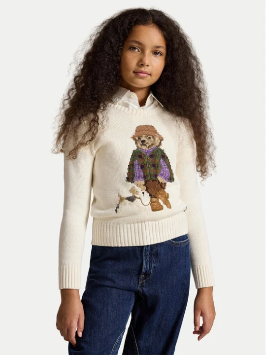 Foto del prodotto Polo Ralph Lauren Maglione 313B26004001 Crema Regular Fit