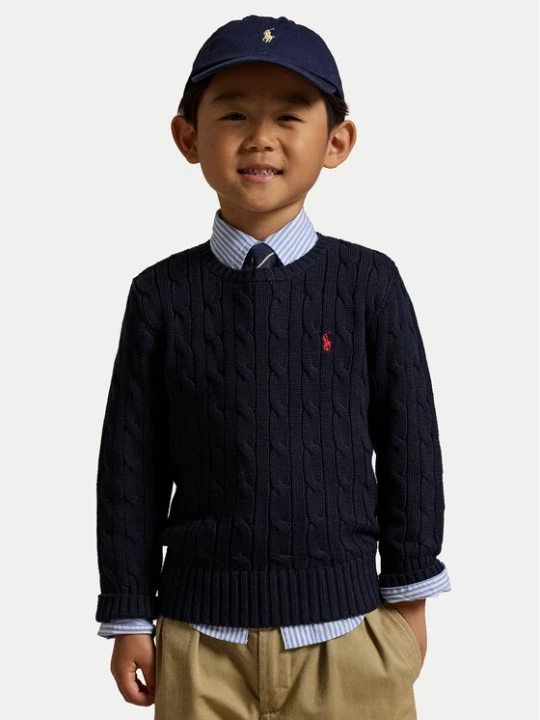 Foto del prodotto Polo Ralph Lauren Maglione 322702674060 Blu scuro Regular Fit