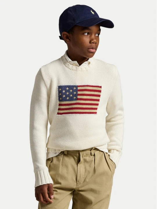 Foto del prodotto Polo Ralph Lauren Maglione 323668285006 Bianco Regular Fit