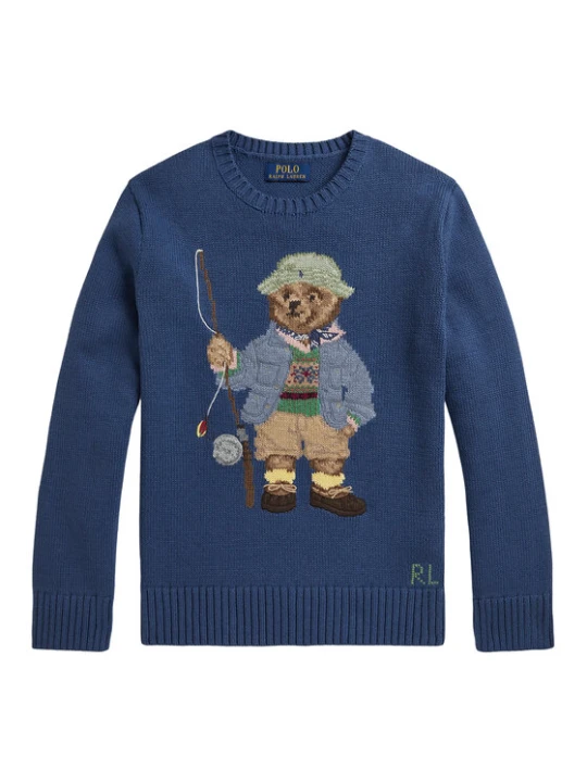 Foto del prodotto Polo Ralph Lauren Maglione 323B18571001 Blu scuro Regular Fit