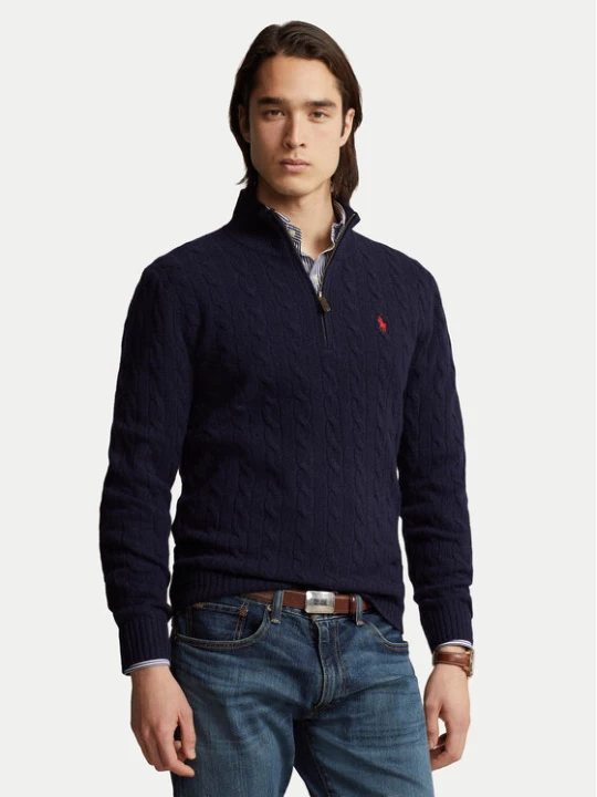 Foto del prodotto Polo Ralph Lauren Maglione 710876766002 Blu scuro Regular Fit