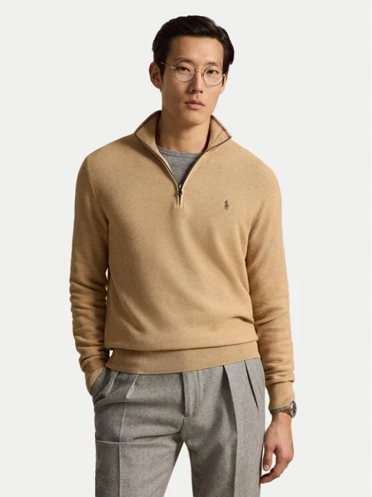 Foto del prodotto Polo Ralph Lauren Maglione 710B18060007 Marrone chiaro Regular Fit