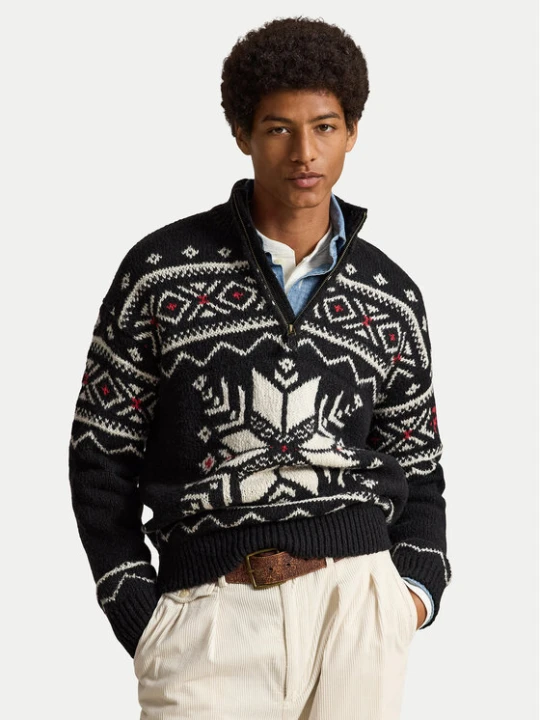 Foto del prodotto Polo Ralph Lauren Maglione 710B36075001 Nero Regular Fit