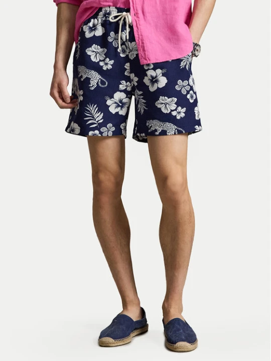 Foto del prodotto Polo Ralph Lauren Pantaloncini da bagno 710B13662001 Blu scuro Regular Fit