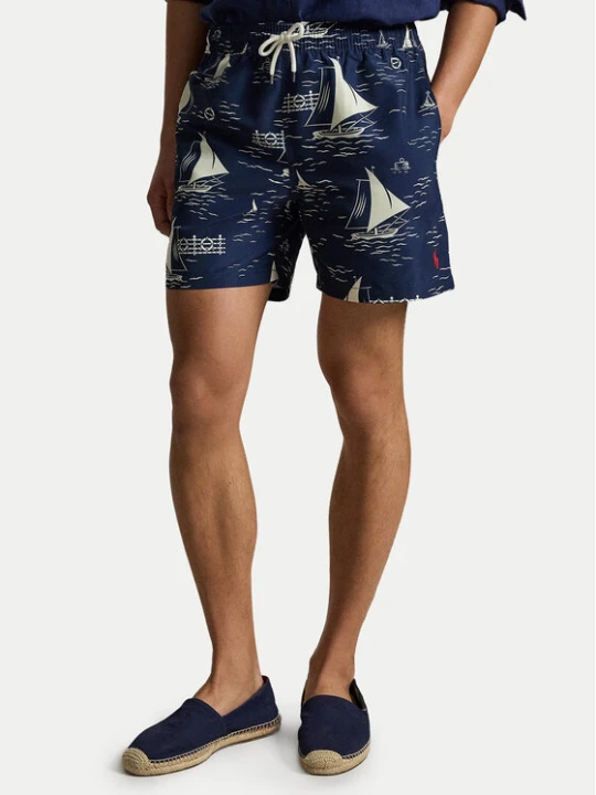 Foto del prodotto Polo Ralph Lauren Pantaloncini da bagno 710B18029001 Blu scuro Regular Fit